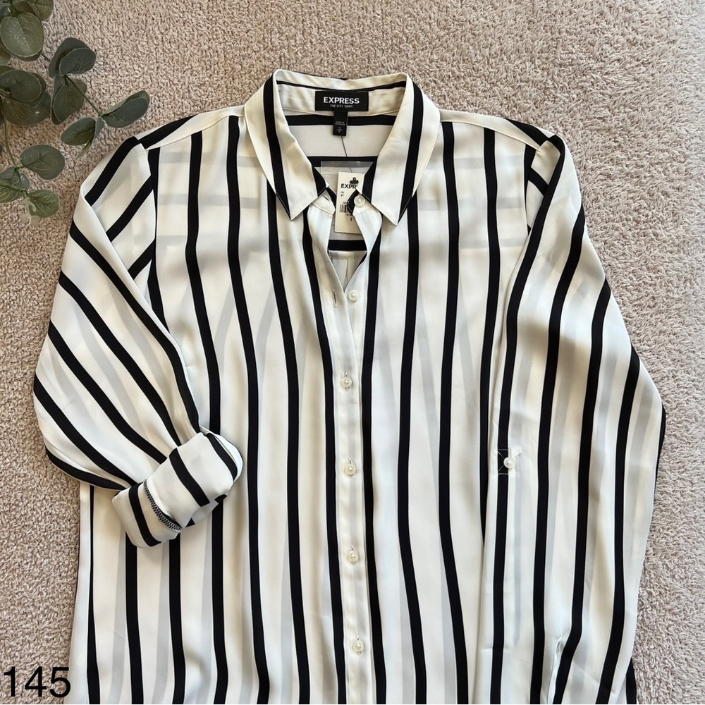 Express, button down shirt, size small